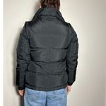 DKNY Black Puffer Jacket Warm Winter Jacket Size Small Photo 3