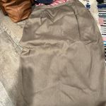 Casual Corner brown skirt suit set 14 Tan Photo 8
