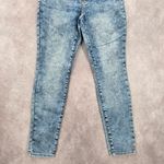 No Boundaries  Blue Button Jeans Pants Size 9 Photo 3