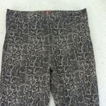 Spanx  Jean-ish Ankle Leggings Womens 2X Snake Print Pants Casual Maximal 20018P Photo 2