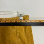 Blue Spice  Corduroy Mini Skirt Womens 5 Mustard Yellow Stretch Y2K Retro Zipper Photo 5