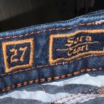 Rock Revival  sora capri crop cropped Blue Women's Jeans denim Photo 5