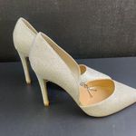 EXPRESS Women's Silver Glitter Shoes/Heels 4.5" Size 10 SKU 3271 Photo 5