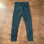 Topshop black moto distressed 28x30 Bikercore ankle jeans Photo 2