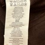 Michael Michael Kors Womens Sz 20 Brown Knit Pants Zip Gold Tone Hardware Fall Photo 3