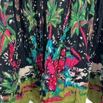 White Stag  maxi tropical sequin crinkle broomstick plus size skirt vacation Photo 3