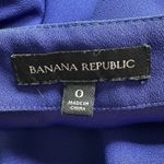 Banana Republic Women's Wide Straps Mini Shift Dress Royal Blue Size 0 Photo 7