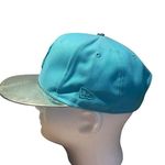 New Era 9fifty Embroidered New York Yankees teal/silver snapback hat Blue Photo 1