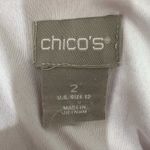 Chico's  Sz 2 US 12 Maxi Shirt Dress Summer Shine Sleeveless High Neck Party Boho Photo 9