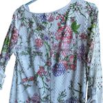 R & K Multicolor Floral Net‎ Dress Spring Summer Bridal Shower Dress Size 16 Photo 8