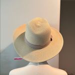 San Diego Hat Company x Anthropologie Ultrabraid Fedora With Chambray Band New! Photo 5