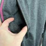 Danskin grey and pink cropped leggings size M Photo 1