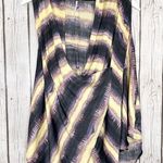Free People  Tank Blouse Women’s Size Medium Tie Dye Surplice Draped Wrap Silky Photo 0