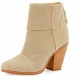 Rag and Bone Classic Newbury Canvas Natural Ankle Boots Photo 0
