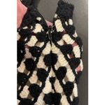 Nine West  Womens XL Black White Tiered Crochet Maxi Dress‎ Sleeveless Resort NEW Photo 4