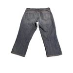 Old Navy Capri Jeans Womens Size 6 Cropped Medium Wash Denim Pants Straight Photo 7