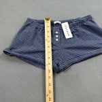 John Galt NWT Shorts 1SZ Striped Lounge Pajama Womens Blue White Sleep Pacsun Photo 1