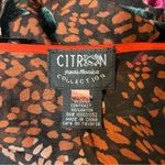 Citron Burnout Velvet Rose Spotted Sheer Kimono Silk Blend Witchy Whimsigoth Pink Size undefined Photo 12