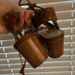 Dune London  Lace Up Block Heel Sandals 381 Photo 3