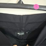 Michael Lauren  Ribbed Black Leggings Size Medium Photo 1