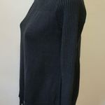 Estrna Jane black fringed sweater size medium Photo 3