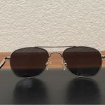 Vintage EAGLE EYES Freedom R52 SLV #12029 7188 Aviator Sunglasses Silver Photo 3