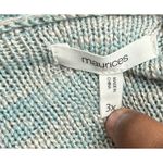 Maurice's Women 3X Stripe Multicolor ColorBlock Open Front Knit Cardigan Duster Photo 3