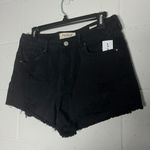 PacSun High Rise Festival Black Denim Ripped Shorts Womens Size 29 Photo 0