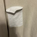 ZARA  cream Oversize Knit Sweater Front Side
Pocket And buckle size medium Photo 6