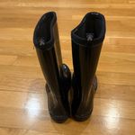 Kamik  women’s black rain boots size 8 . Photo 2