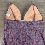 J.Crew x Liberty of London Plunge V Neck Swimsuit Tropical Prince Paisley Sz.12 Photo 8