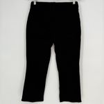 J.Crew Petite High-Rise Black Flare Crop Jean In All-Day Stretch Size P27 Photo 4