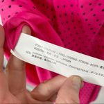 ZARA  Trafaluc Bright Pink Polka Dot Ruched Asymmetrical Dress Photo 11