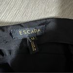 Escada Black High Rise Wide Leg Cropped Dress Pants Size‎ 44 Size undefined Photo 5