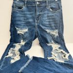 Cello  Ladies Distressed Blue Jeans Photo 0