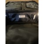 Rae Dunn ‎ 'Get Ready With Me' Black White Cosmetic Bag Makeup Toiletries Photo 8