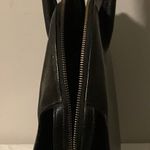 Salvatore Ferragamo Authentic Black Leather Gancini Satchel Handbag Shoulder Bag Photo 3