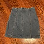 Free People denim Bodycon skirt Photo 0