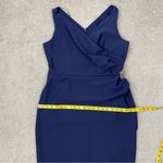 Alex Evenings ‎ Compression Scuba Sheath Dress Navy Blue 16 Photo 9