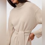 Rails NWOT Mila sweater turtle neck waist tie midi dress size M Photo 2