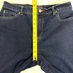 Gloria Vanderbilt  Amanda Dark Wash Two-Tone Stitching Jeans Size 12P Photo 5