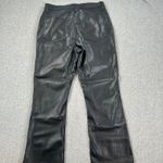Pistola Vegan Leather High Rise Bootcut Pants Women's 30 Black Photo 7