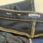 Sonoma NWT! The Everyday Bootcut Jean Dark Wash Size 24W Photo 3