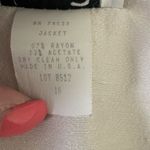 Vintage Jeffrey & Dara Women Jacket 10 Lace Inlet Retro Glam Dainty Romantic Photo 12