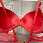 Pink Lace Push Up Bra Size 38 B Photo 2