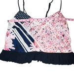 French Connection Womens Pink Floral Camisole Spaghetti Tank Top Blouse Size 0 Photo 5