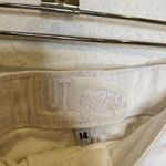 Kut From The Kloth  Bardot Skinny Cropped Boyfriend White Denim Jeans Sz 14 Photo 3