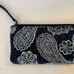 Vera Bradley  Slim Zip Wristlet in Blue Bandana Wallet Photo 2