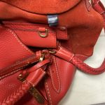 Cole Haan  Handbag Pebbled Leather Coral Photo 5