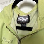 Outdoor Research Lime Green Full Zip Sweatshirt Size Medium Photo 2